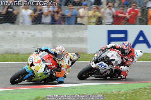 2008-05-11 Monza 2742 Supersport - Craig Jones - Honda CBR600RR